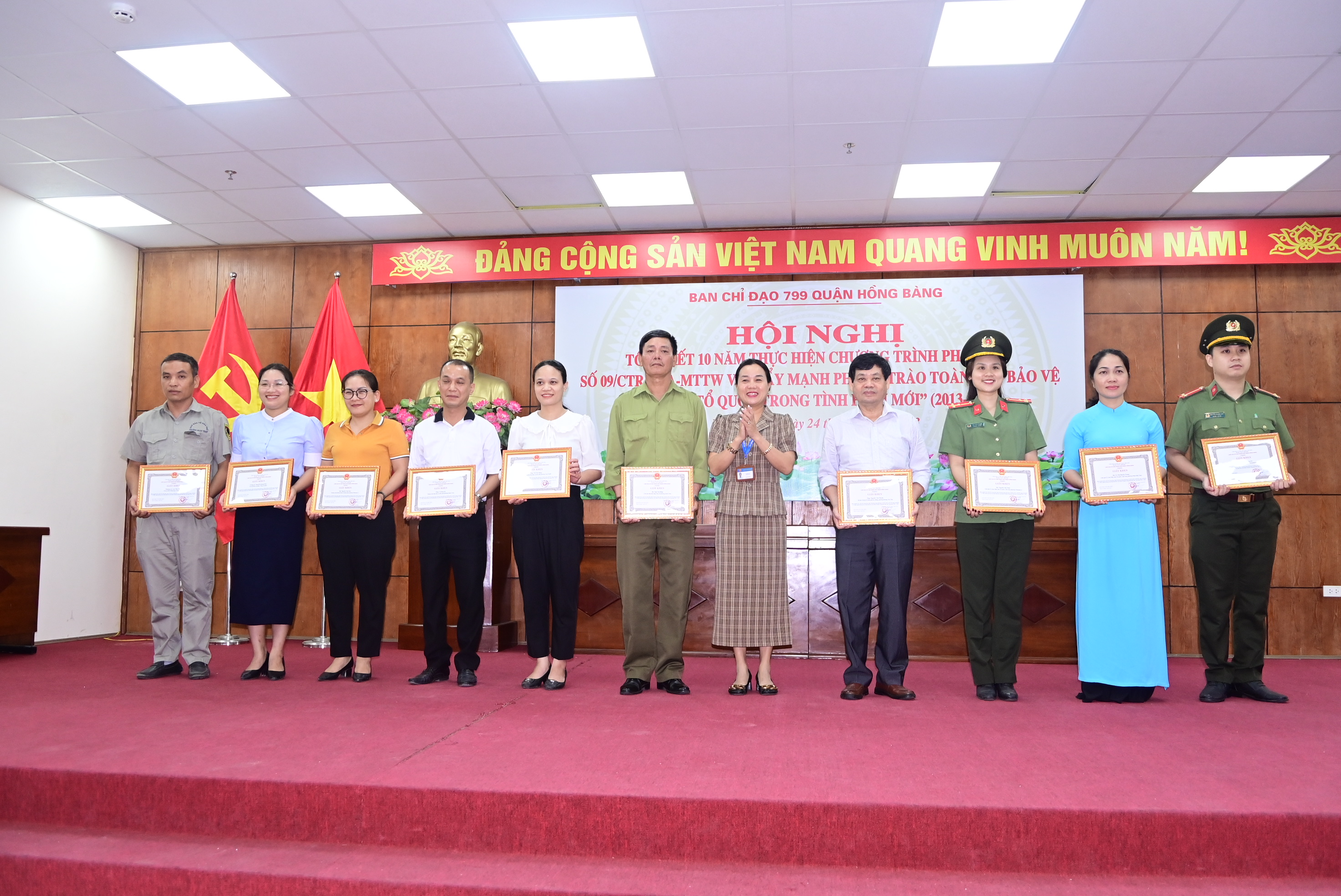 Phối hợp xây dựng 582 mô hình phong trào Toàn dân bảo vệ an ninh Tổ quốc